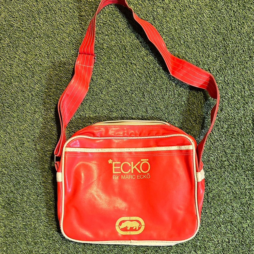 Rare Vintage Ecko By Marc Ecko Red Shoulder Bag Y2K 90s